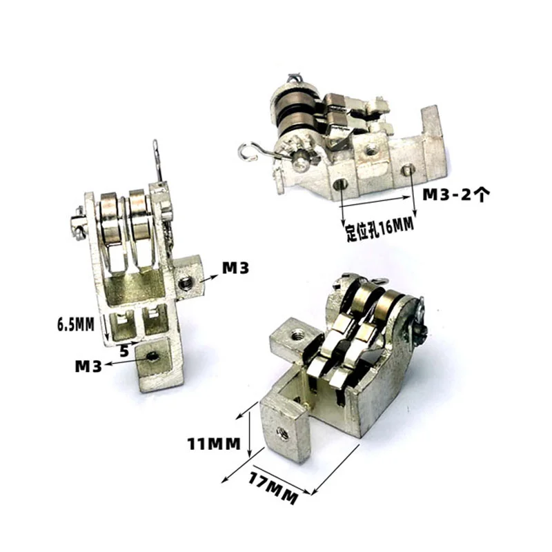 Щетка для двигателя постоянного тока медь Z2 Z4 12 5 16 20 25 утолщенный прочный угольный держатель щетки
