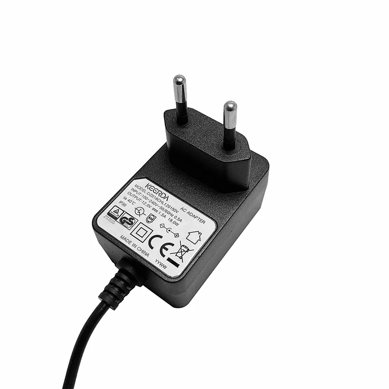 Euro Plug Power Suppli 12v Adapt Ac Dc Power Adapter 12v 2 Adaptor 12v 1.5a 1.8a AC 100-240V~1.5A 50-60hz CE ROHS FCC PSE KC