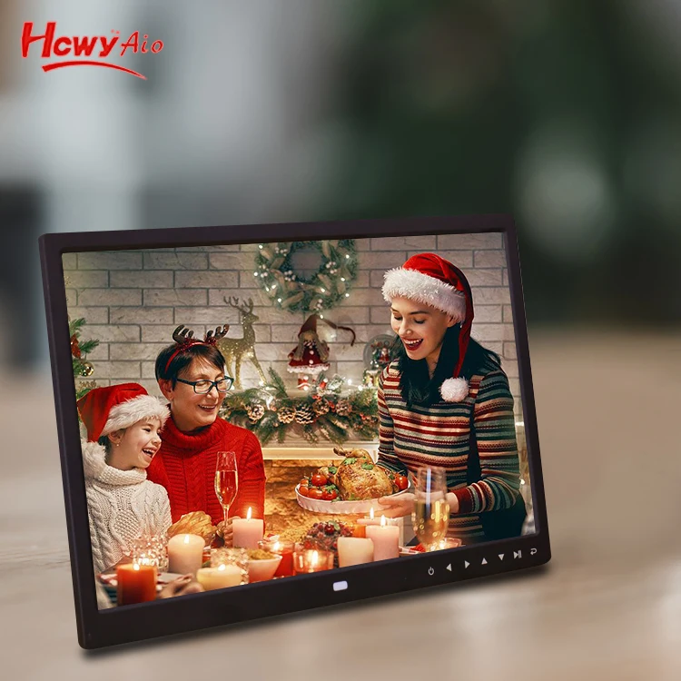 Wholesale The latest model 15inch 1080P USB SD Full HD digital photo frame
