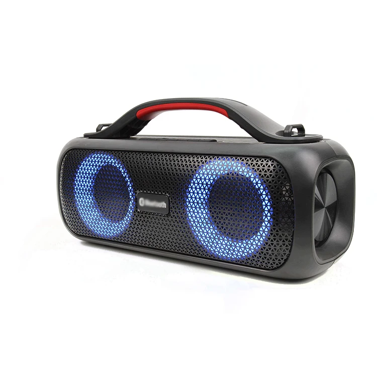 2022 New Super Bass Light Speaker Music Column 3d Stereo Bass Bt Speakers