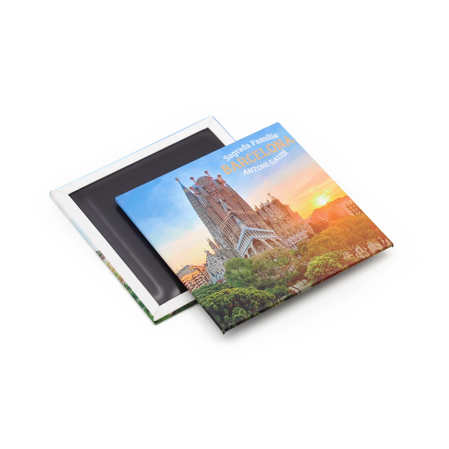 55*55mm 2*2in New Tinplate Metal Square Magnet Making Machine for Fridge Magnet