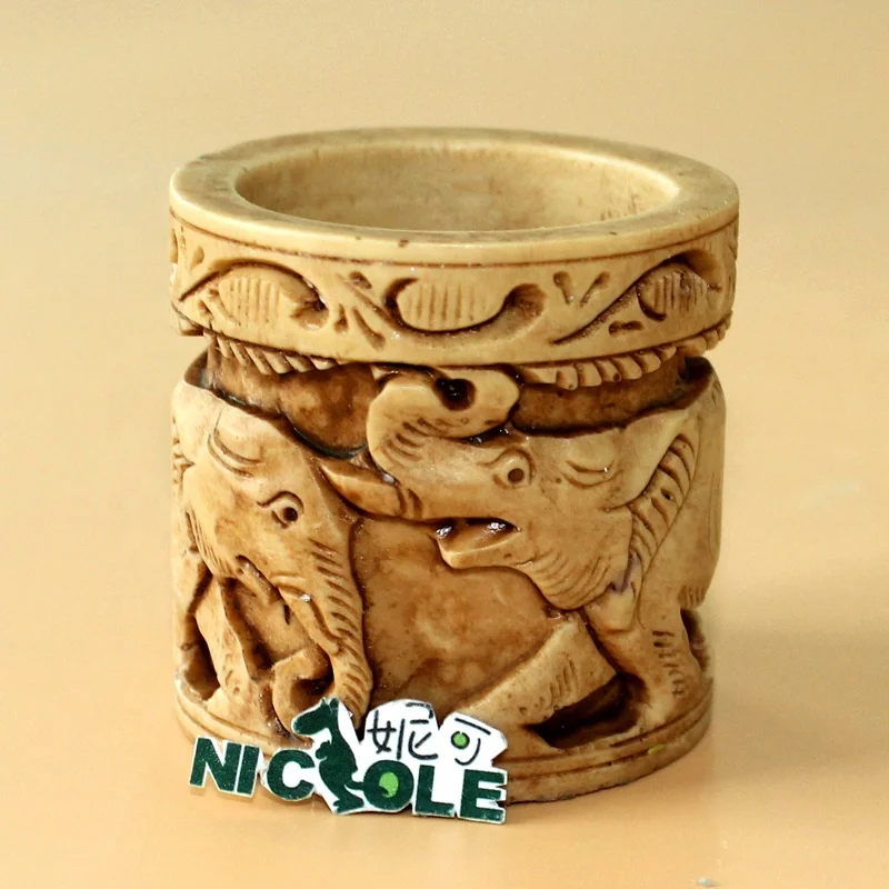 Nicole Handmade Elephant Silicone Rubber Candle Mold,Custom Silicone Soap Molds