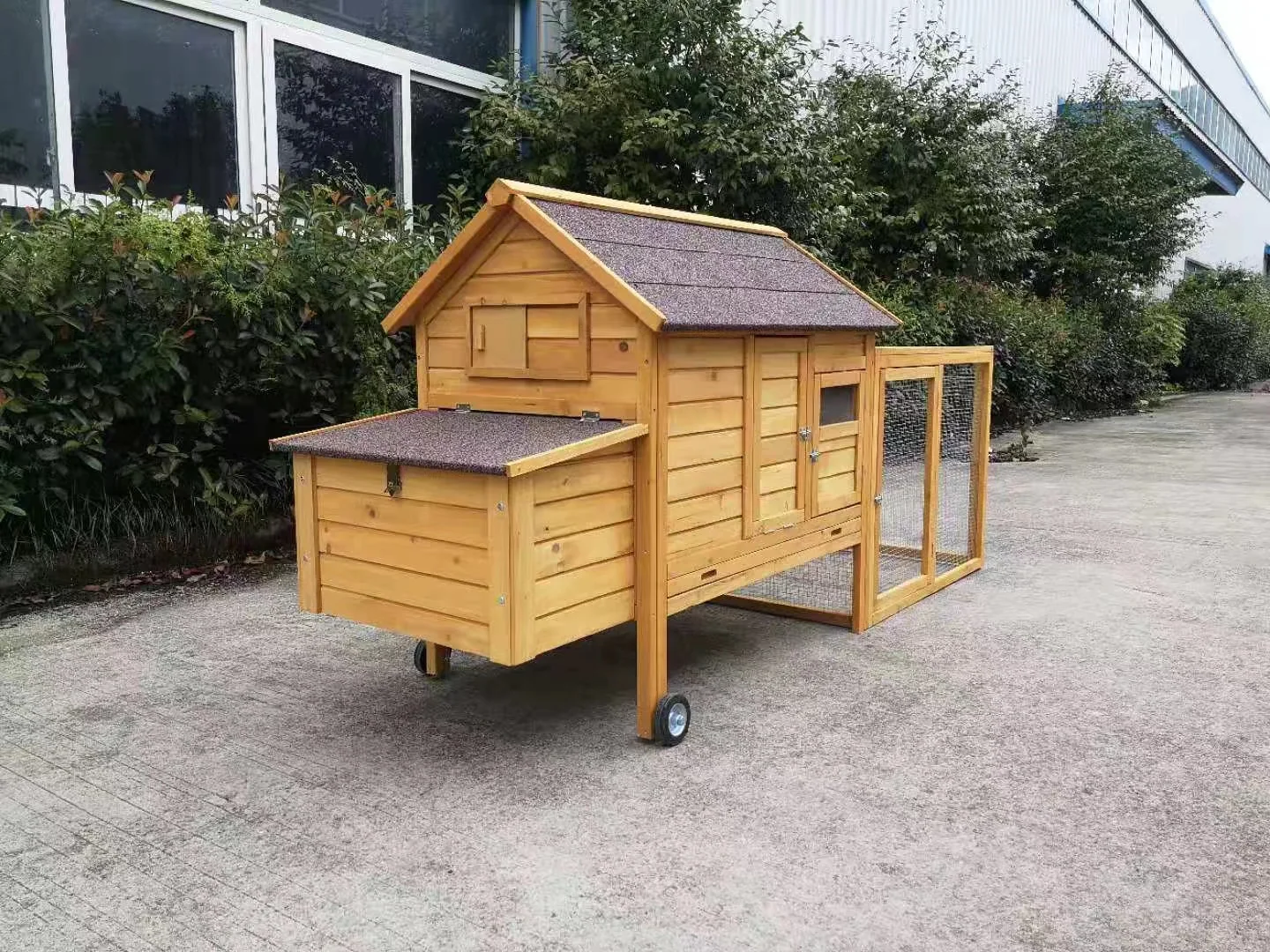 Fir Wooden Chicken Coop For Sale Large Luxury Hen Pet Houses Cages Egg Nest Poultry Farm Small Animal Cat Chicken Houses