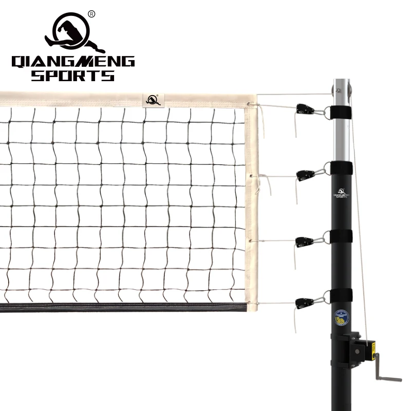 Aluminum volleyball post spring bolt is convenient to lift and lower, professional and high-quality volleyball poles