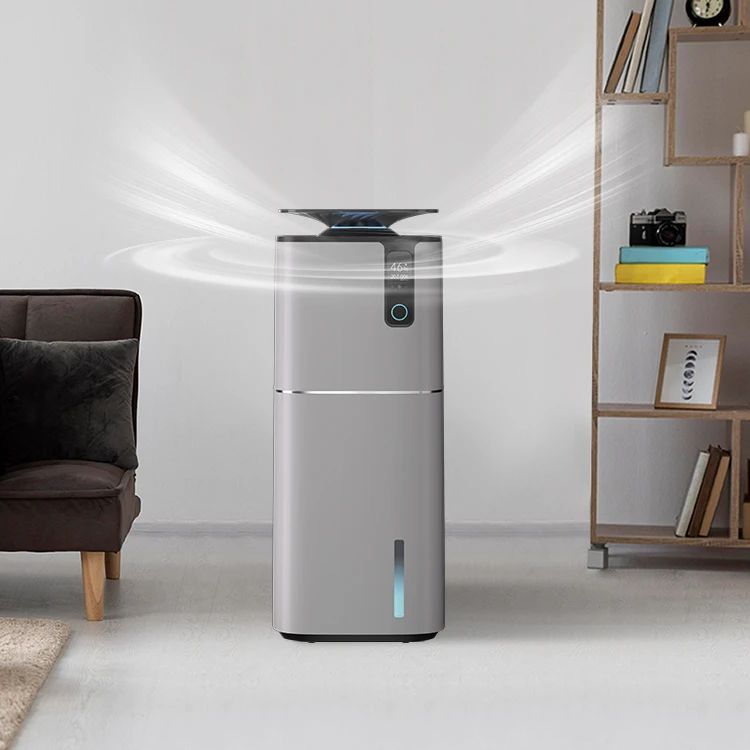 Smart Tuya Wifi большая комната 40-60% с Постоянной влажностью HEPA очиститель воздуха увлажнителем
