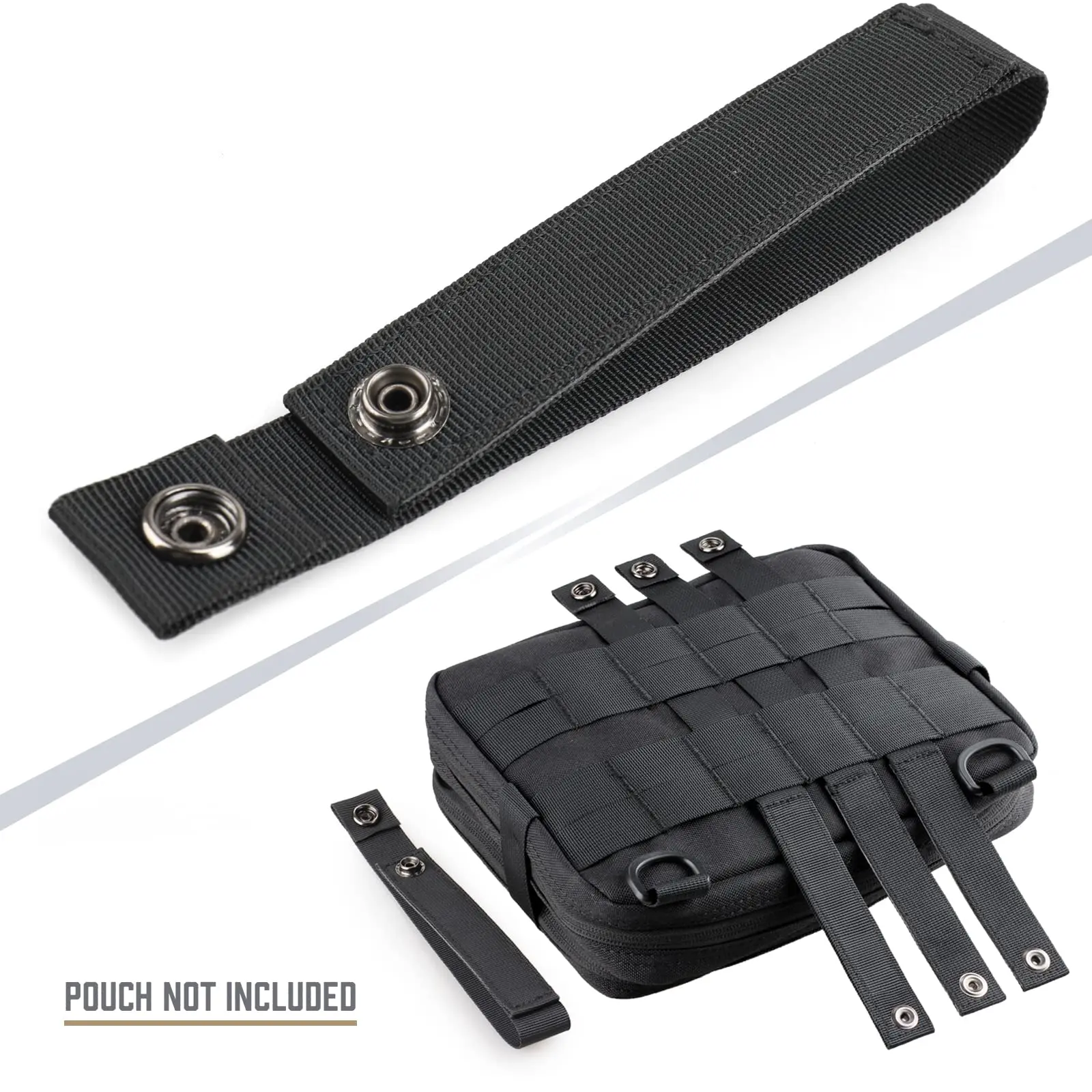 6 INCH CXXM Outdoor Training tactical molle strap Molle Webbing Straps Attachment Snap mountaineering bag combination buckle