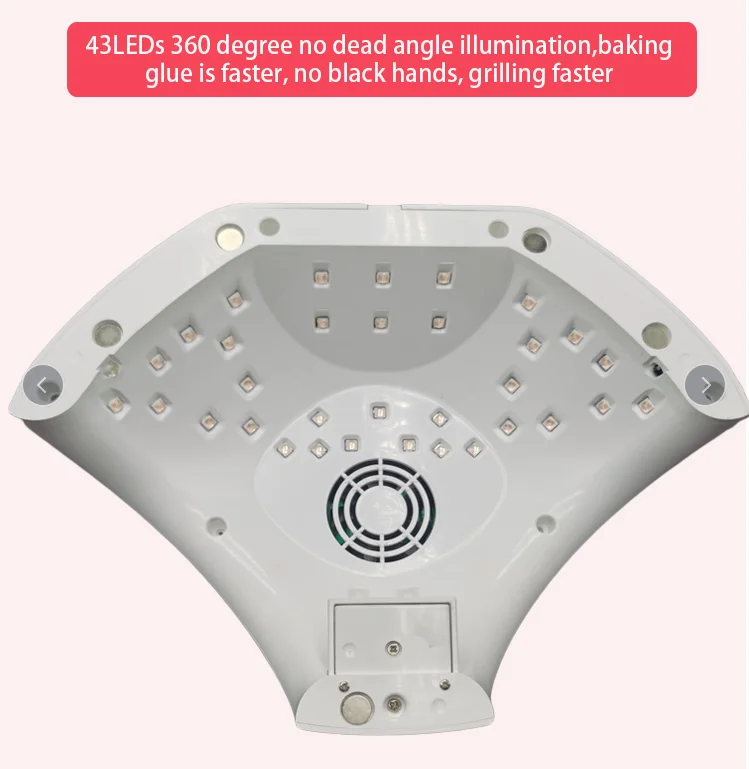 
2020 High Power SUN 86 W SUN+LED UV nail Lamp LED Gel Fast Curing 