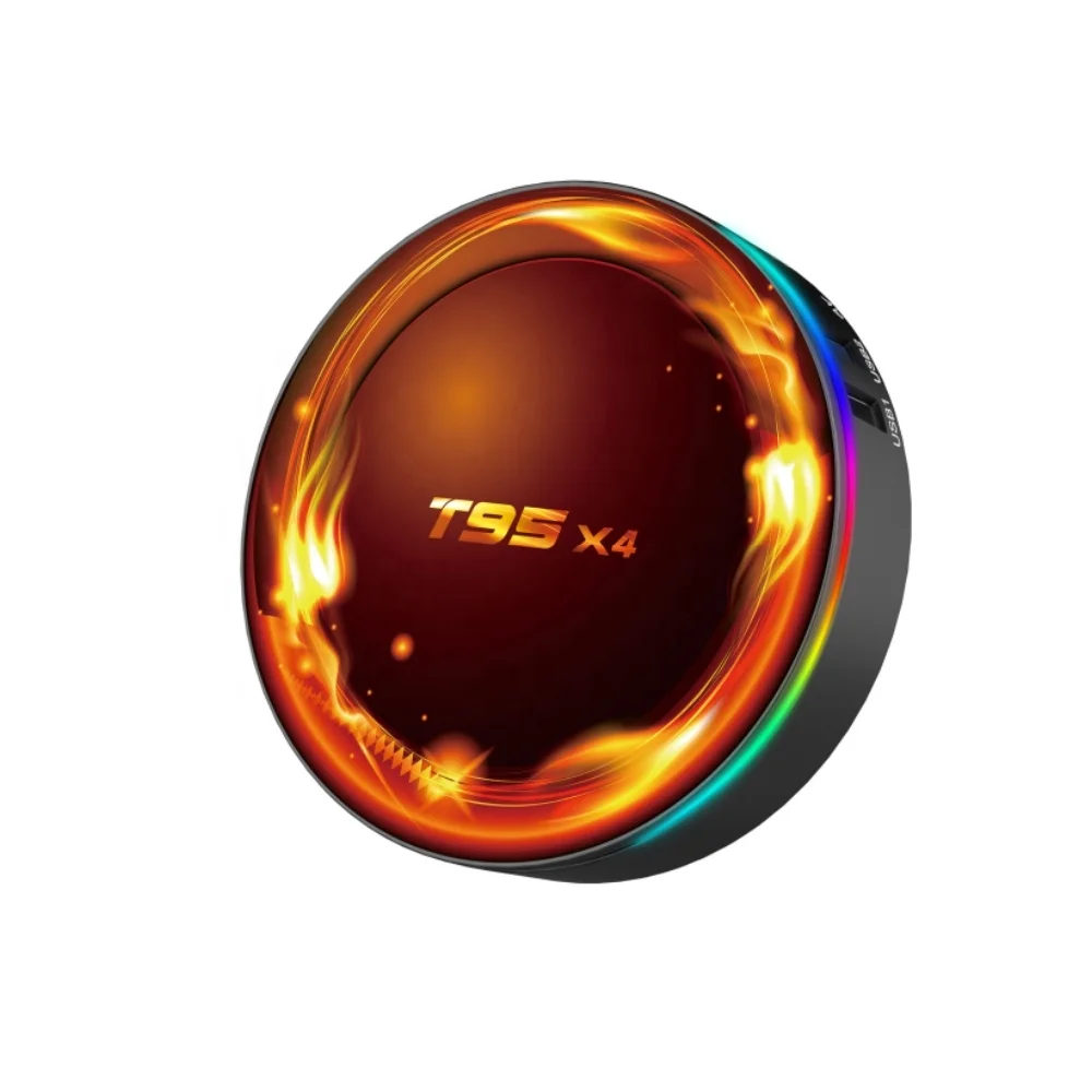 New Arrival Original Factory Android 11.0 Tv Box T95X4 Amolgic S905x4 Dual Band Wifi Bt Smart Ott Box T95