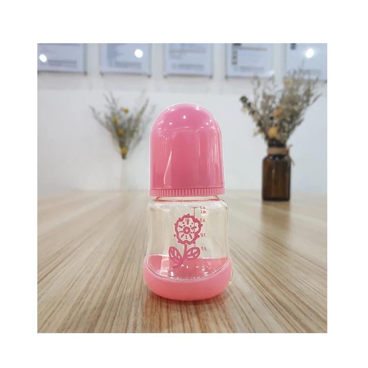 wholesale cheap 2oz 60ml  PC new baby milk  bottle baby feeding bottle with nipple