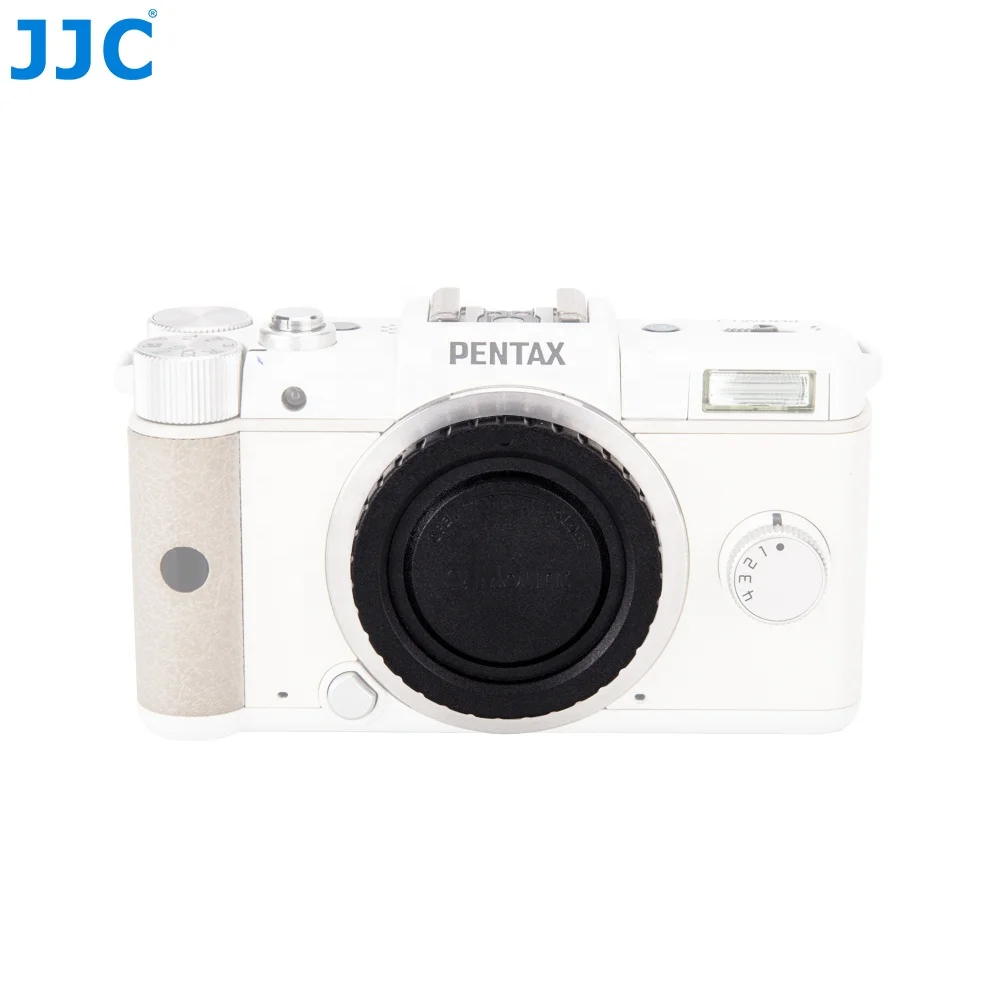 JJC L-R12 Задняя крышка объектива для Pentax Q Крепление и беззеркального фотоаппарата цифровой камеры ABS Материал Черный цвет предоставить услугу первоначального производителя