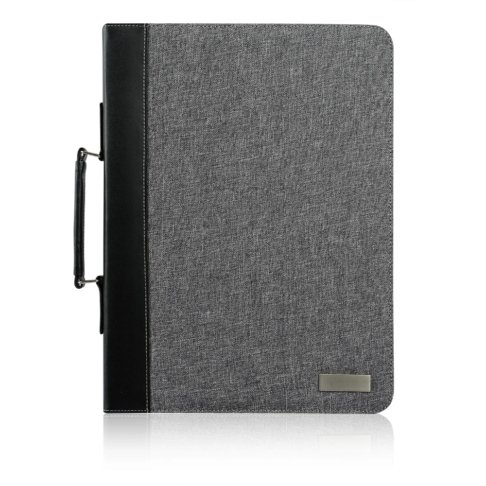 
Business Office Conference Document Organizer A4 Calculator Portfolio With Handle 