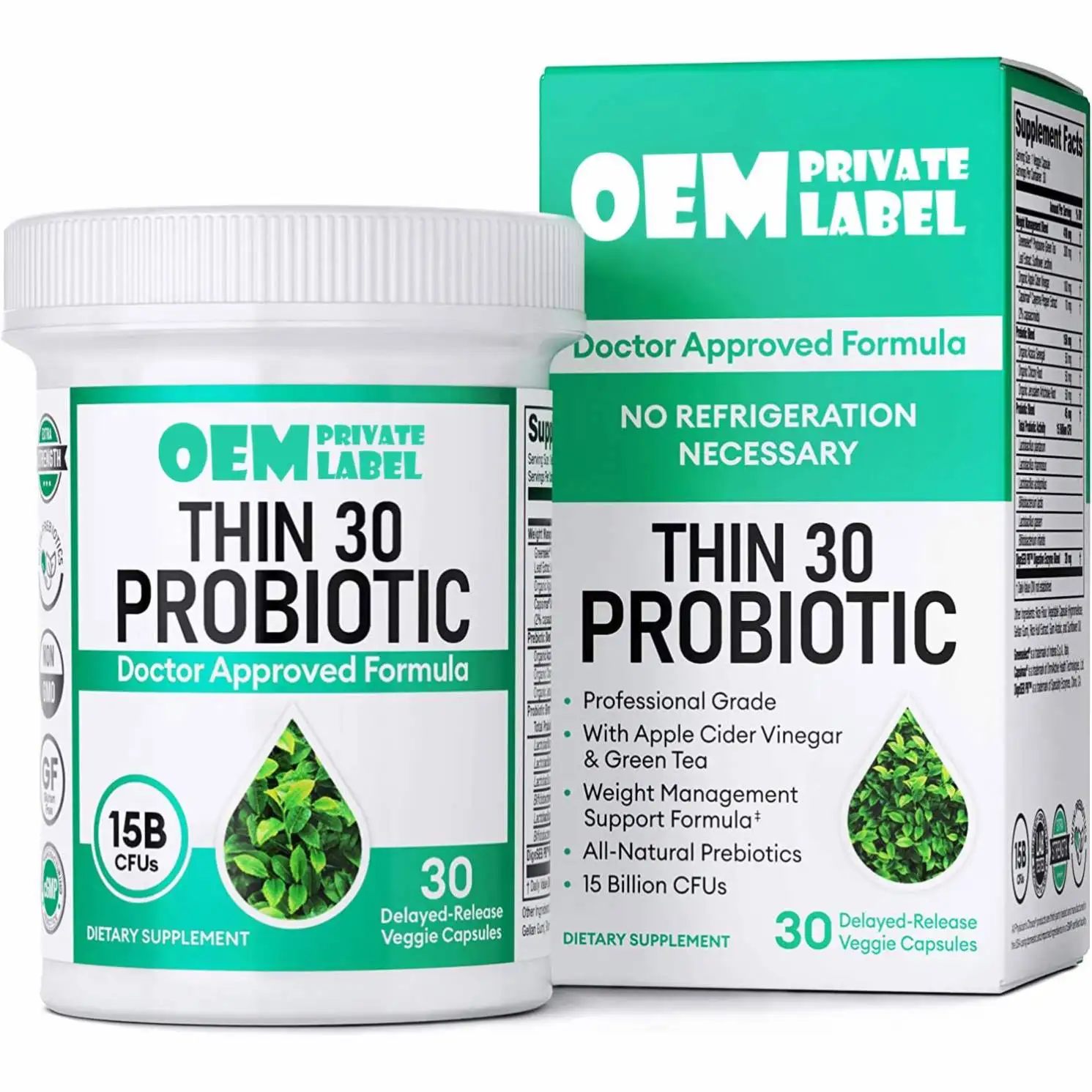 Lactobacillus Acidophilus Probiotics Capsules Weight Management Digestive Enzymes Prebiotics And Probiotic Supplement