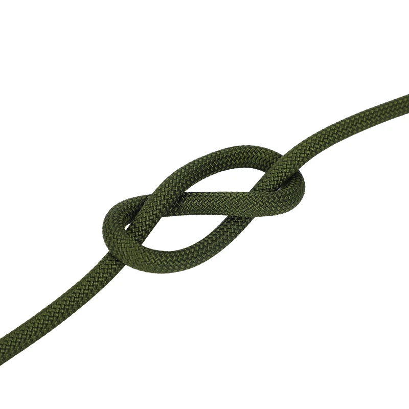 Оптовая цена, уличная Спусковая веревка, нейлоновая статическая скалолазающая веревка высокого качества для тренажерного зала