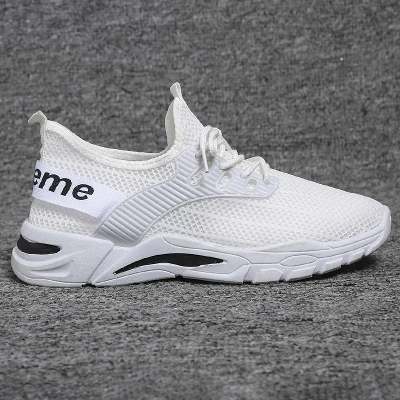 summer new fashion light weight air cushion running shoes for men