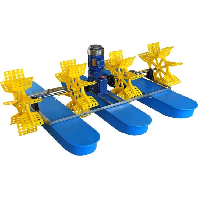 New Product 9 SPLINE waterwheel aerator Fish Pond Impeller Paddle Wheel Aerator