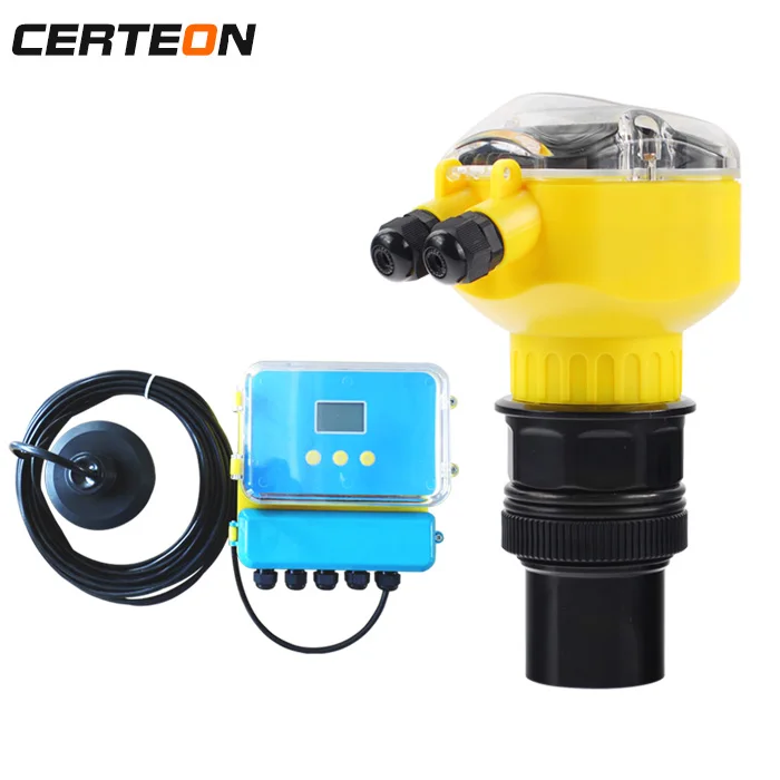 ultrasonic level sensor for fuel lpg diesel tank liquid indicator digital Water Level meter transmitter