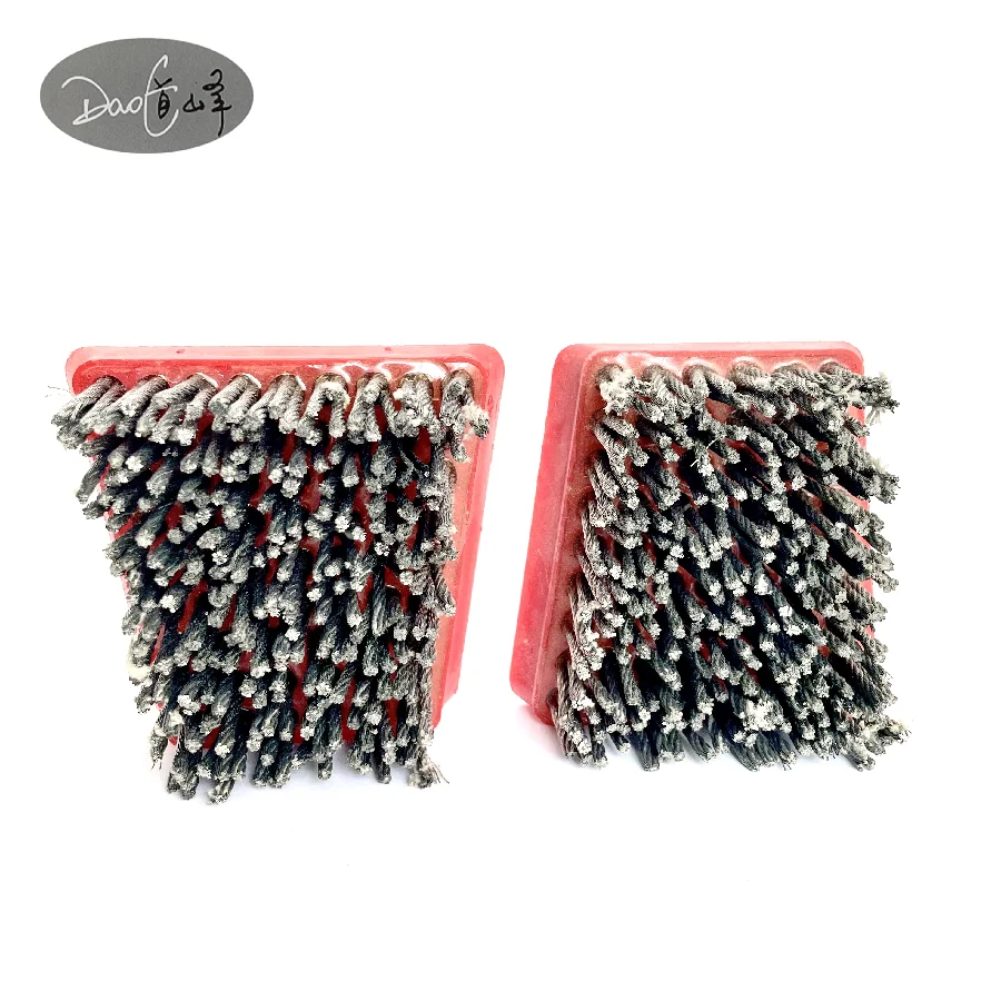 Daofeng 2023 Frankfurt Diamond Brushes Antique Antique Silicon Carbide Stone Brushes Polish Concrete Customizable Type Abrasives