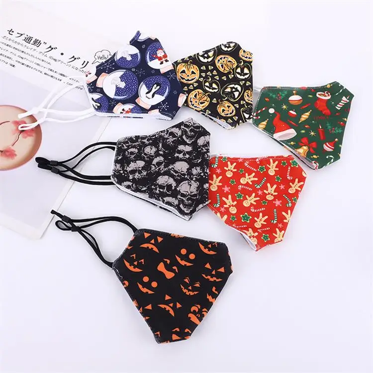 HEFT BOOOGE высокое качество взрослая печатная Рождественская Тыква череп Хэллоуин Вечеринка Facemask