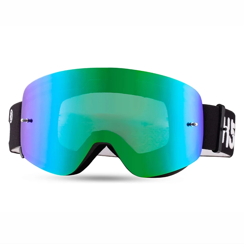 Hot sale motorcycle goggles big frame lens dustproof motocross glasses magnetic mx goggles for men