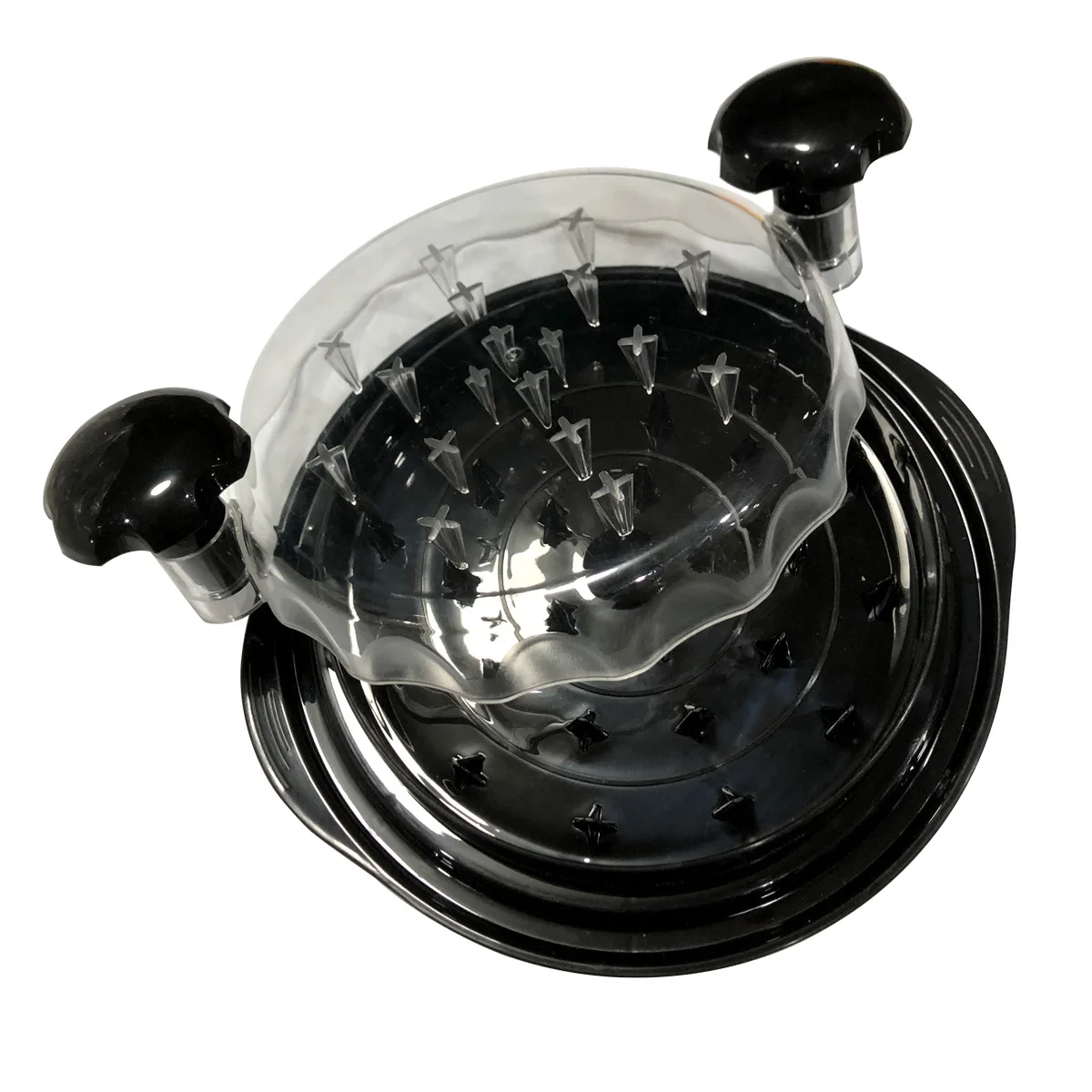 Chicken Shredder Machine with Transparent Cover Grinder Filler for Meat & Poultry Tools