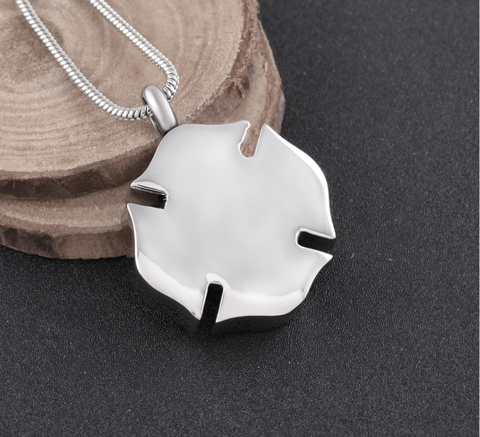 wholesale Badges Firefighter Keepsake Pendant MEN Necklace Cremation Funeral Stainless Steel Urn Jewelry to hold loved one ashes