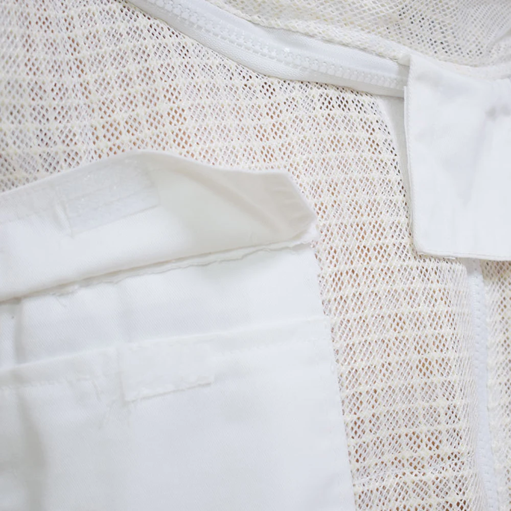 Beekeeping cotton bee suit 3 Layers thick mesh ventilated