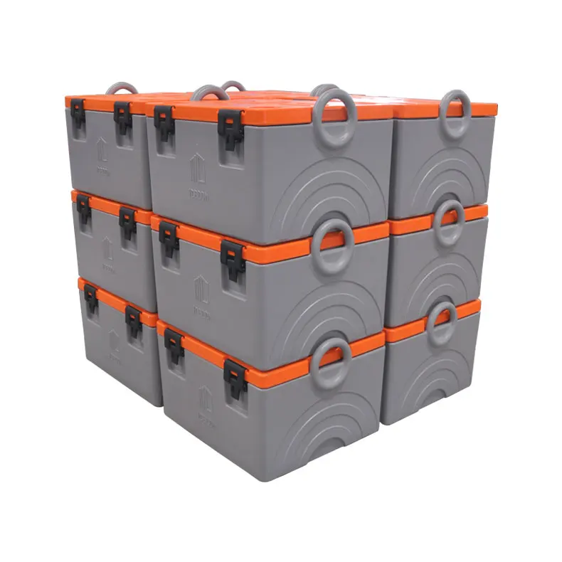 76L fast food warmer Insulated food transport container catering food transport boxes