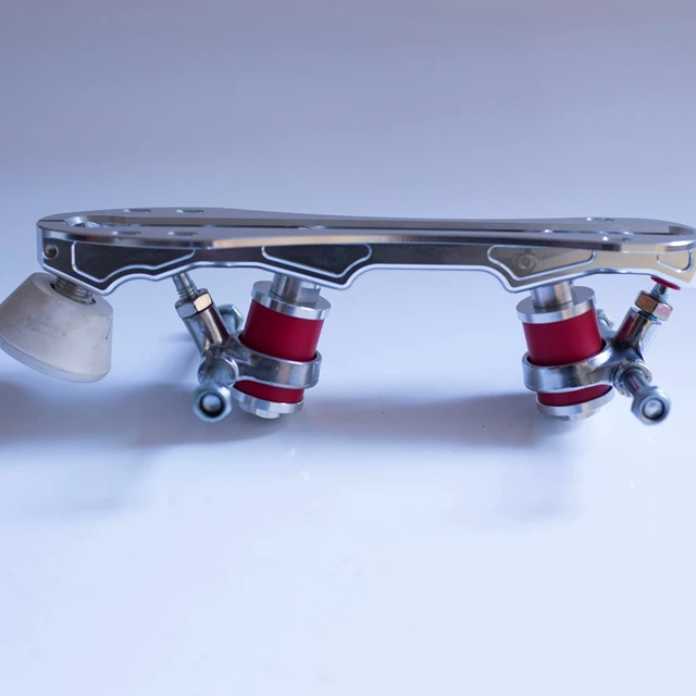 Roller skate plate quad skate frame in alu material light roller derby skate plate