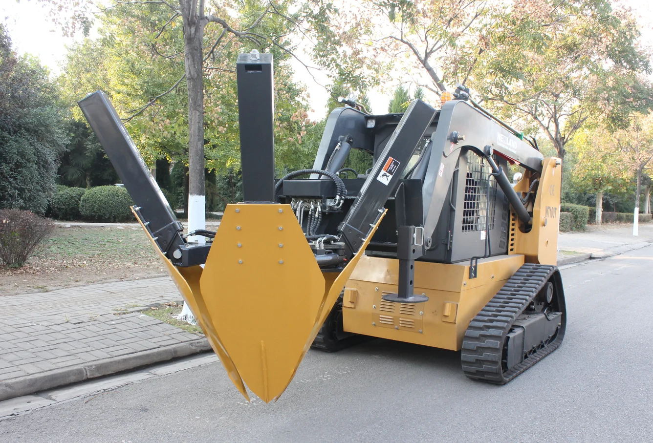 tree transplanter tree uprooting machine tree spade