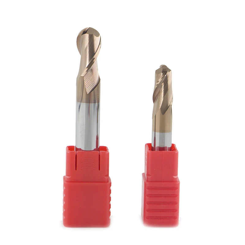 Round Nose Milling Cutter Corner Radius End Mill U-slot 4 Four-edge Tungsten Steel Carbide Efficient Dynamic Rough