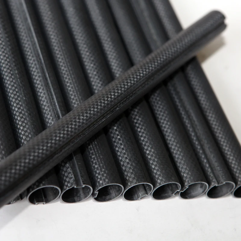 3k 12k twill custom wholesale carbon fiber manufacture sale prepreg vinyl wrap composite hexagonal carbon tubes