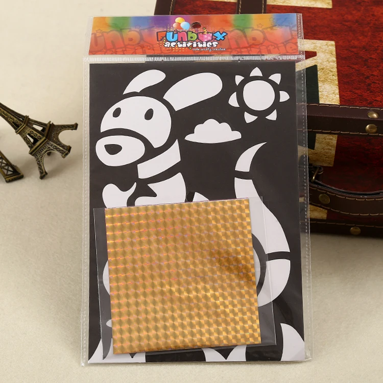 DIY Magic Transfer Wticker Transfer Painting Crafts for Kids Arts And Crafts Toys