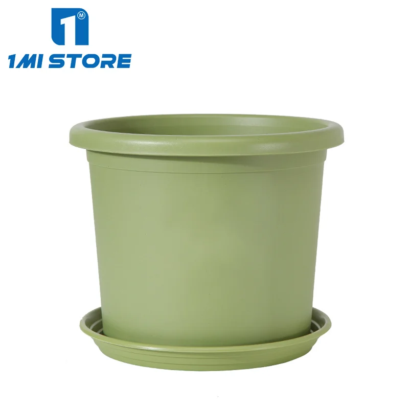 Flower Pots Planters Wholesale Gardening Grow Container Outdoor Indoor Plastic Plant Pot Colored flower pot Hot sell