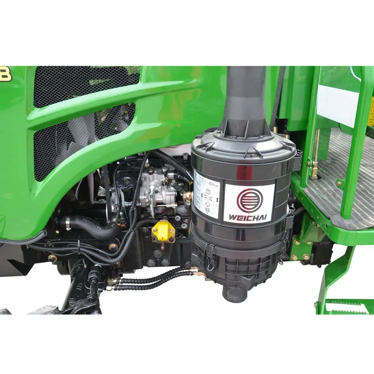 Huabo прямая Заводская цена мини садовая газонокосилка трактор с фронтальным погрузчиком на продажу