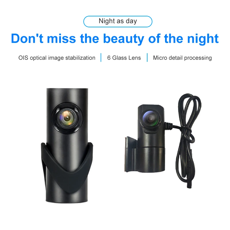 170 градусов широкоугольный full HD 1080p автомобильный мини-видеорегистратор с двумя передними и задними камерами автомобильный черный ящик WiFi видеорегистратор