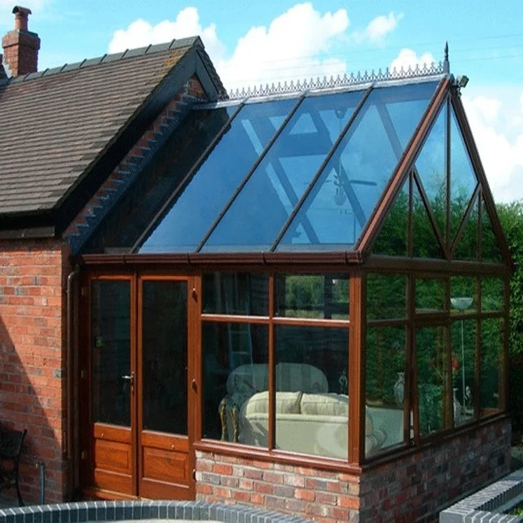 Louver Glass dome balcony roof profile aluminum solarium room house
