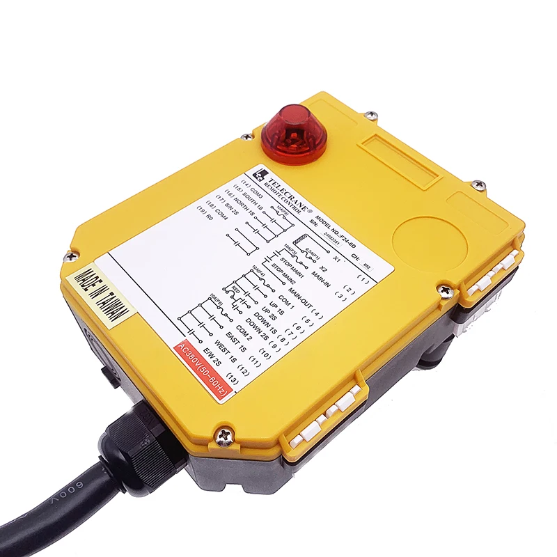 F24-6D Telerane Industrial 12 volt winch radio remote control