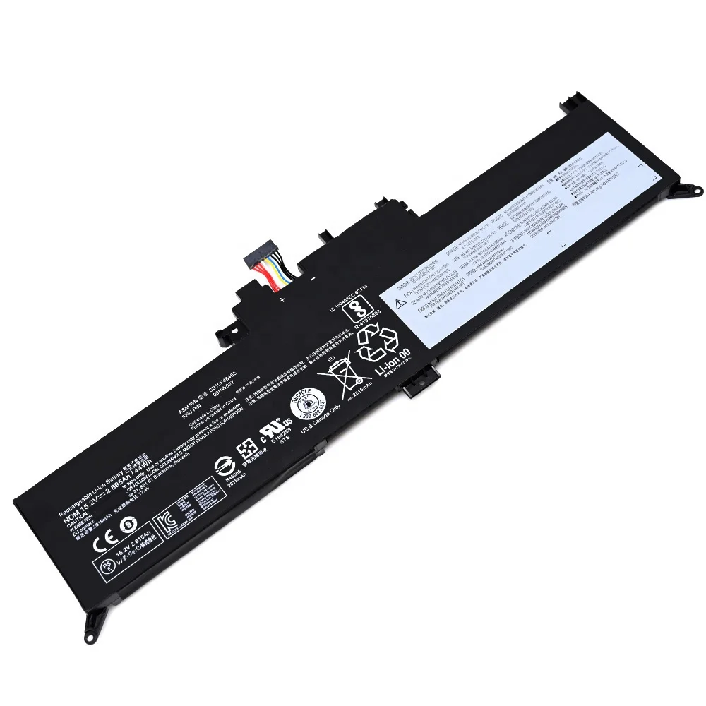 Factory Shipping For Lenovo ThinkPad S1 Yoga 260 370 X380 laptop SB10F46465 00HW027 battery 44wh 15.2V