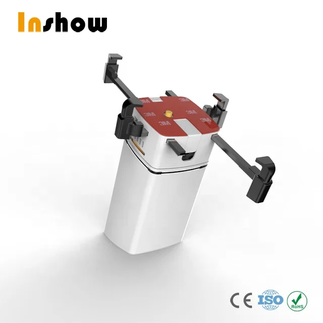 INSHOW Mobile Phone Retail Security display stand for cell phone alarm holder with Charger INSHOW A100