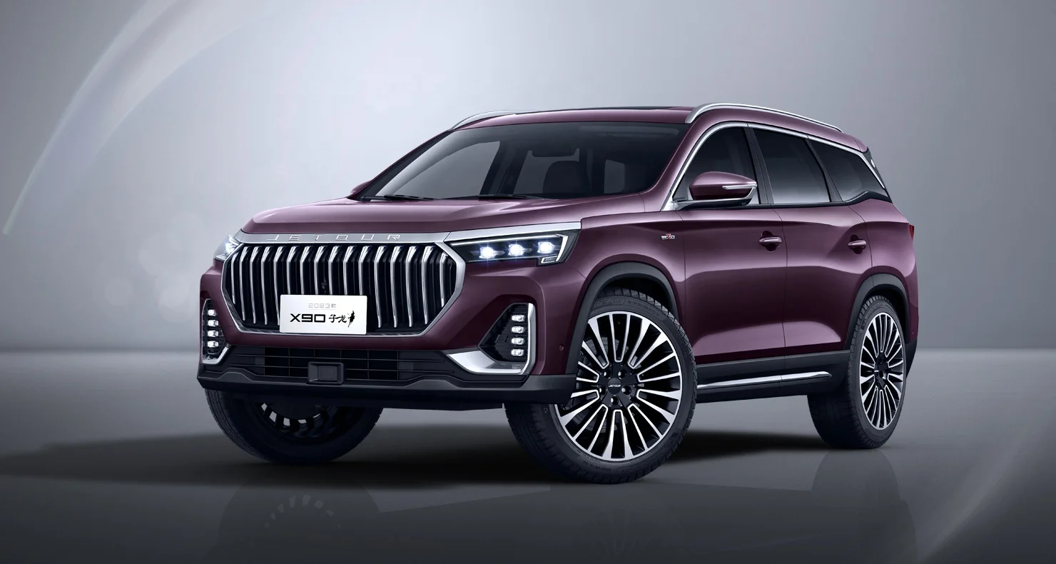 Chery Auto Jetour X90 Plus 2023 2.0TD DCT Chery Jetour Car 1.6T 197hp L4 FWD SUV Used Car for Sale Chinese Gasoline Cars