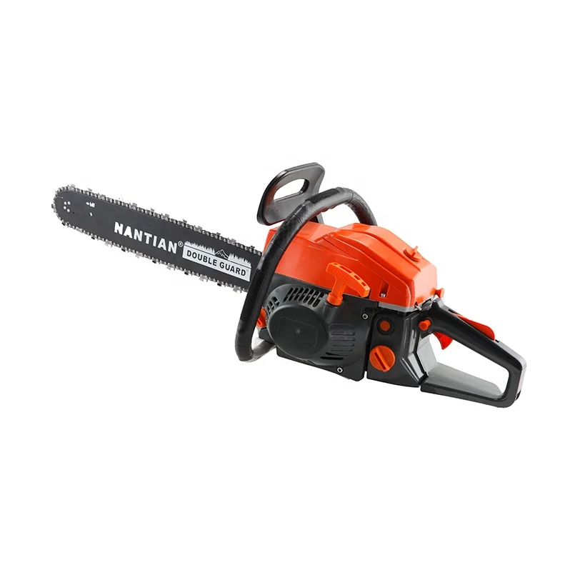 China gasoline chain portable sawmill petrol gas hand easy start cheapest chainsaw for sale