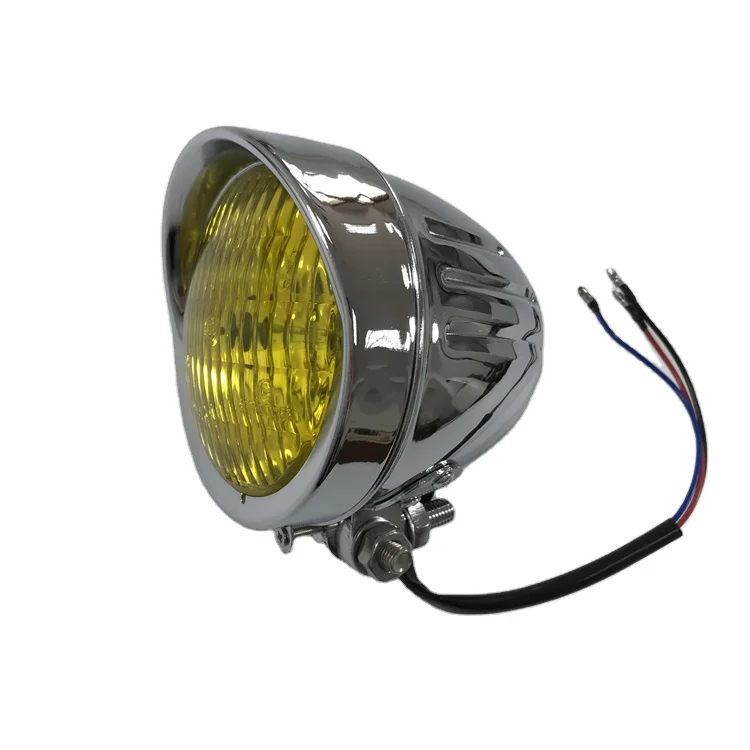 Универсальные Автомобильные светодиодные фары E-mark, черные, серебристые, 5 Вт, 12 В, 4,5 дюйма