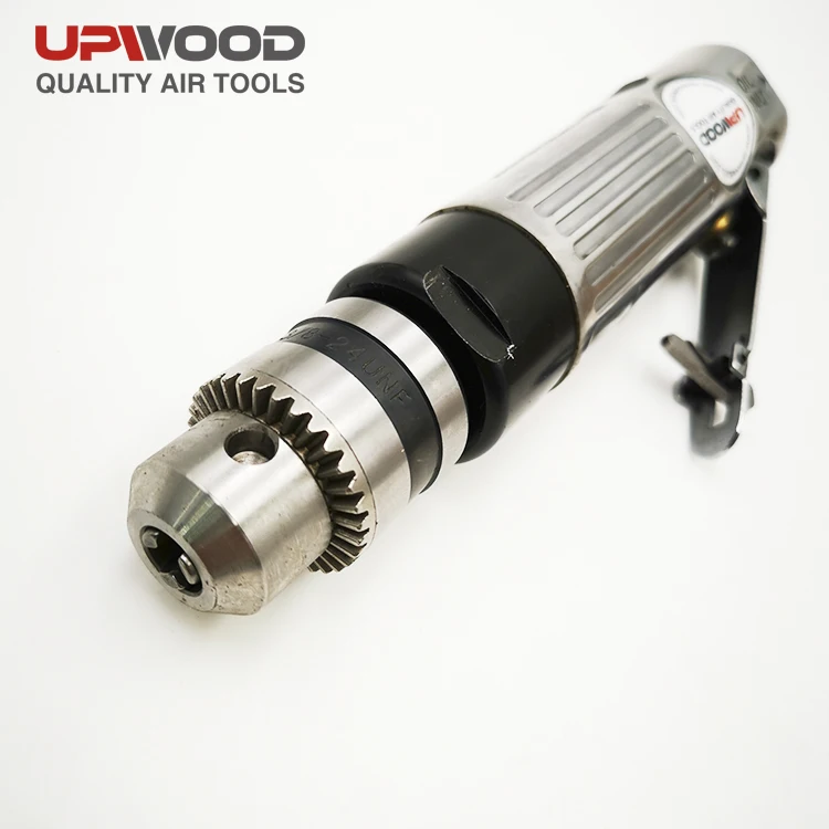 UW-D301 high quality 3/8' straight pneumatic air hand drill, speed regulating key chuck  air drill