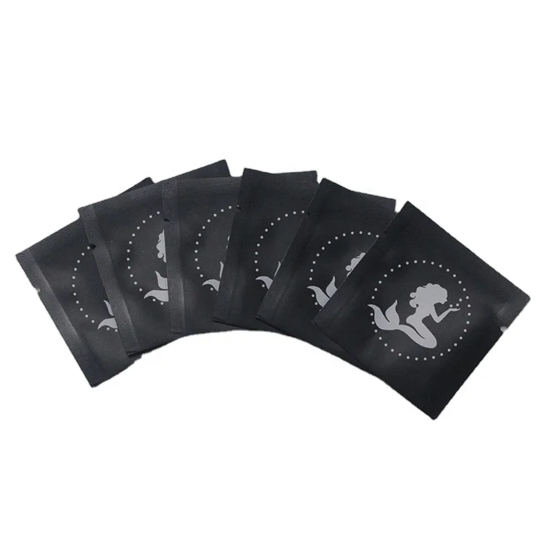 Custom logo print small ziplock biodegradable plastic pill bag