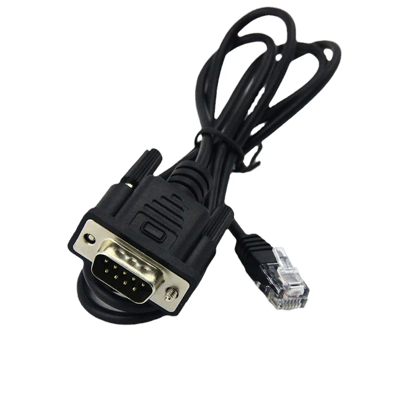 db9 to rj11 rj12 6p6c lan network serial console cable
