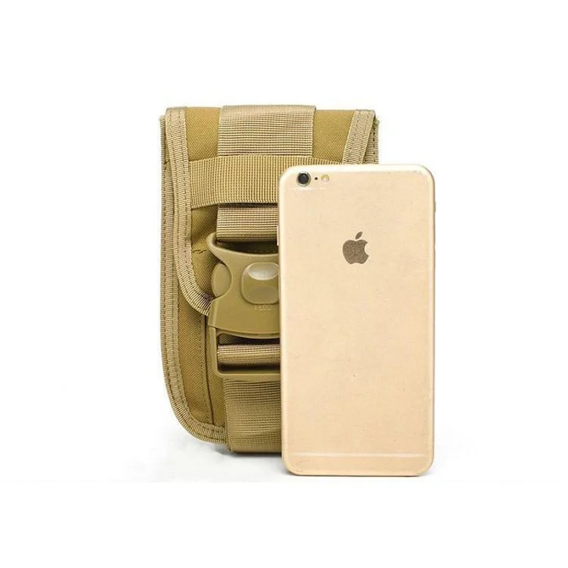 Good Oxford Molle Sport Pack Mobile Phone Hanging Coins Id Card Outdoor Tactical  Running Accessory Pouchclear