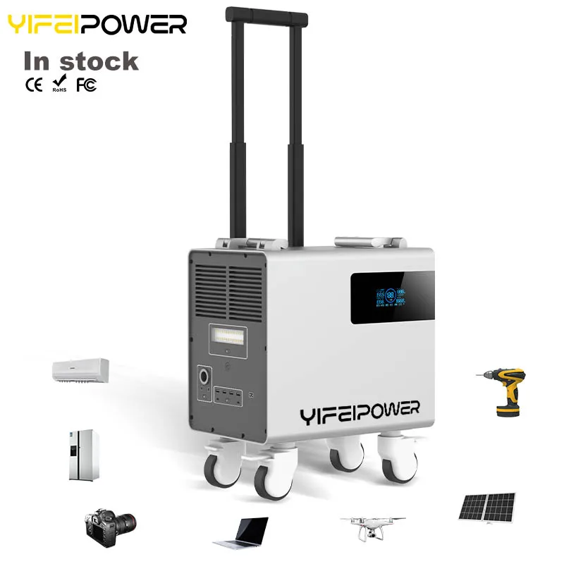 Роскошный 1228Wh 2240Wh 3600Wh 5376Wh электростанция 220V наружный Генератор функция зарядки Тип C и фонарик LiFePO4 батарея