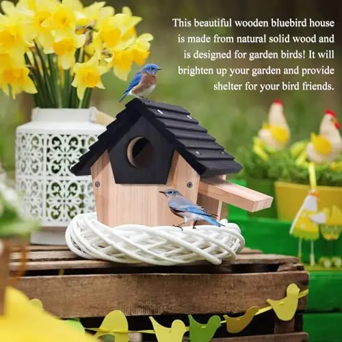 Custom solid wood feeding terrace outdoor sanctuary garden cage bird aviary outdoor aviary outdoor bird cage bird aviary