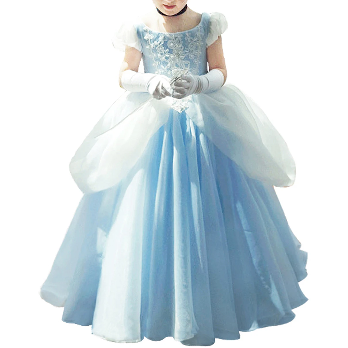 Halloween Princess Dress Girls Fairy Tale Dress Up Children Fancy Cosplay Costume Clothes Kids Christmas Party Elegant Dress