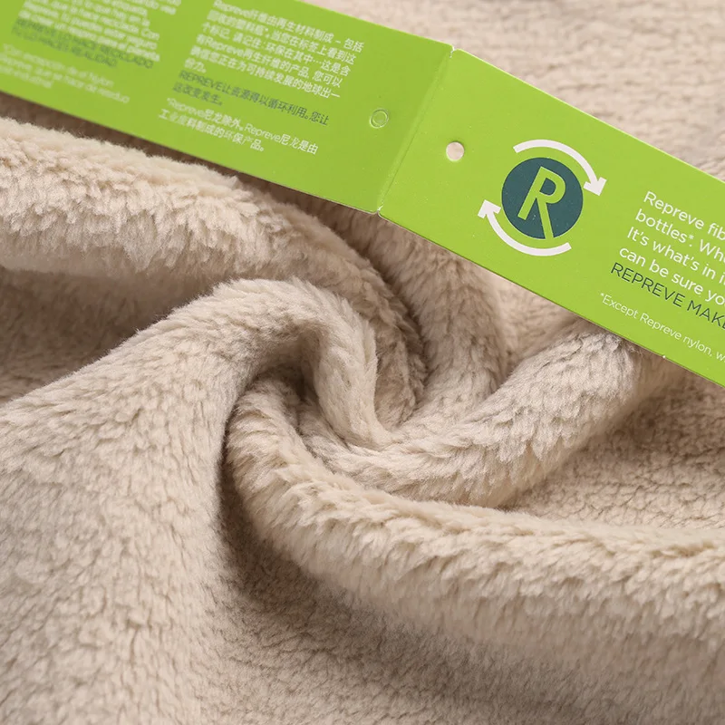 eco-friendly sale 100% recycled polyester knitted recycled fleece fabric for clothes